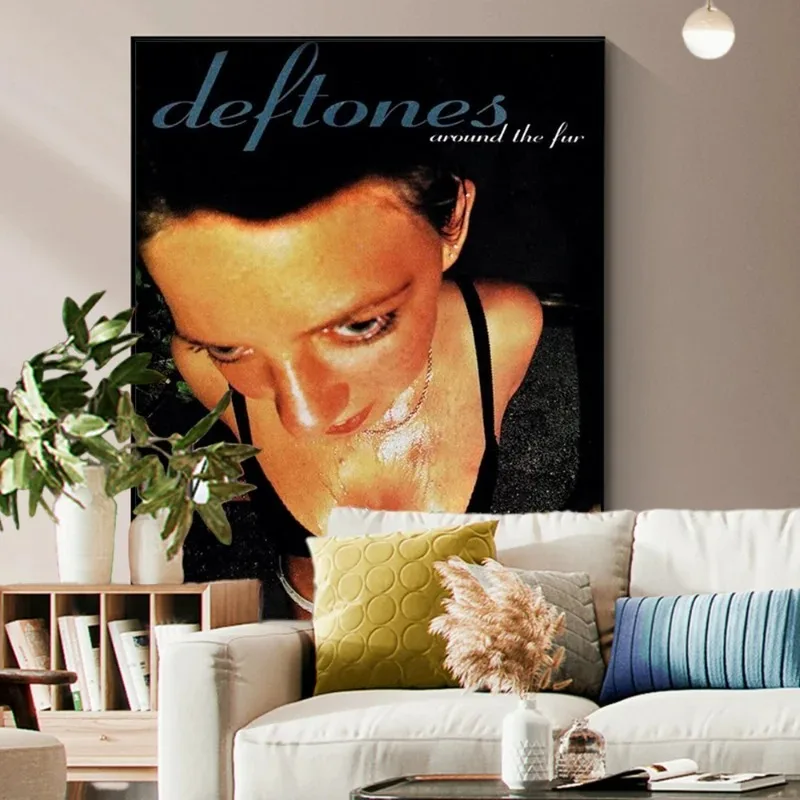 Deftones Singer Music Album Canvas Painting Modern Art Poster Popular Band Vintage Print Wall Art Pictures for Living Room Decor