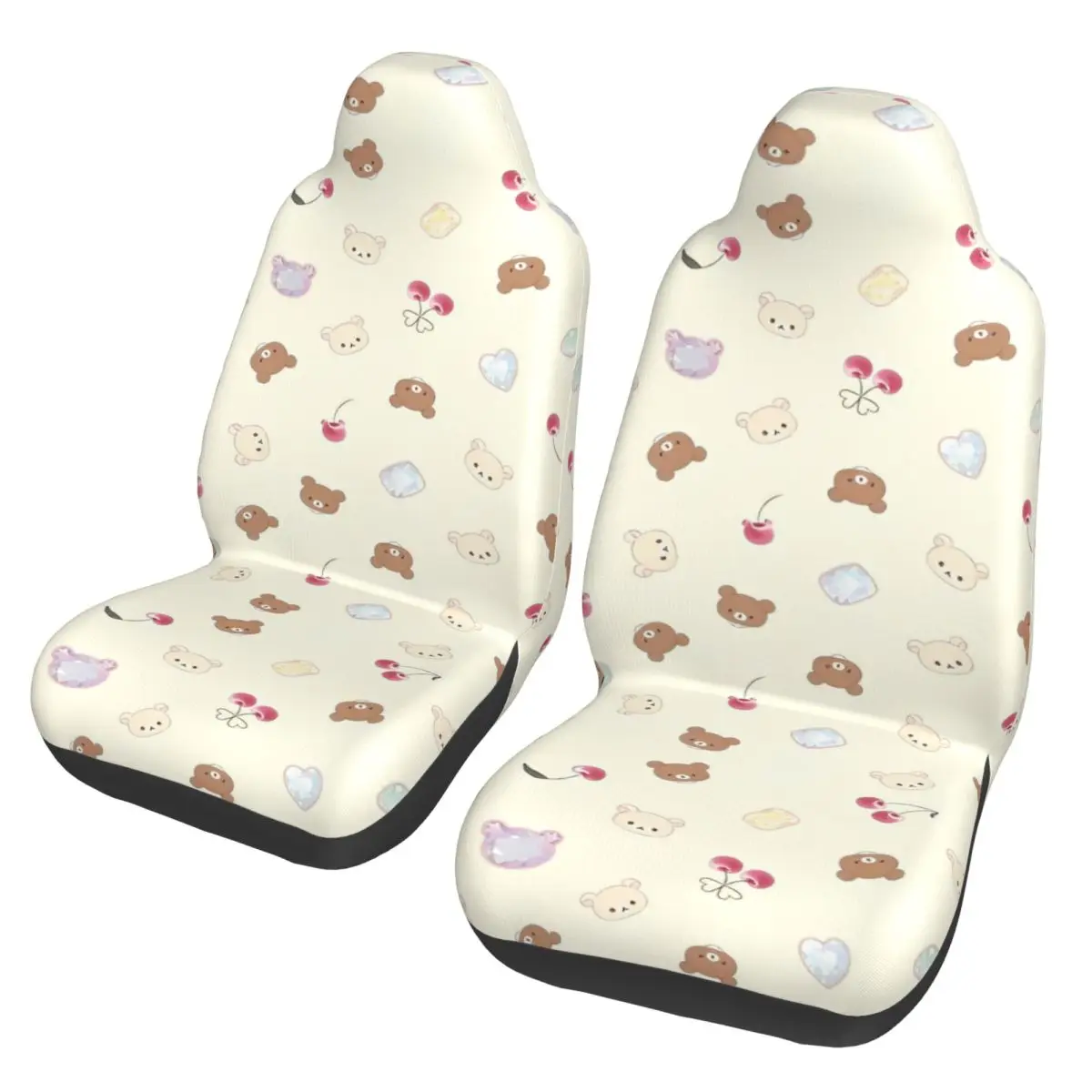 

Rilakkumas Cartoon Universal Car Seat Cover Waterproof For SUV Seat Cushion/Cover Polyester Seat Protector