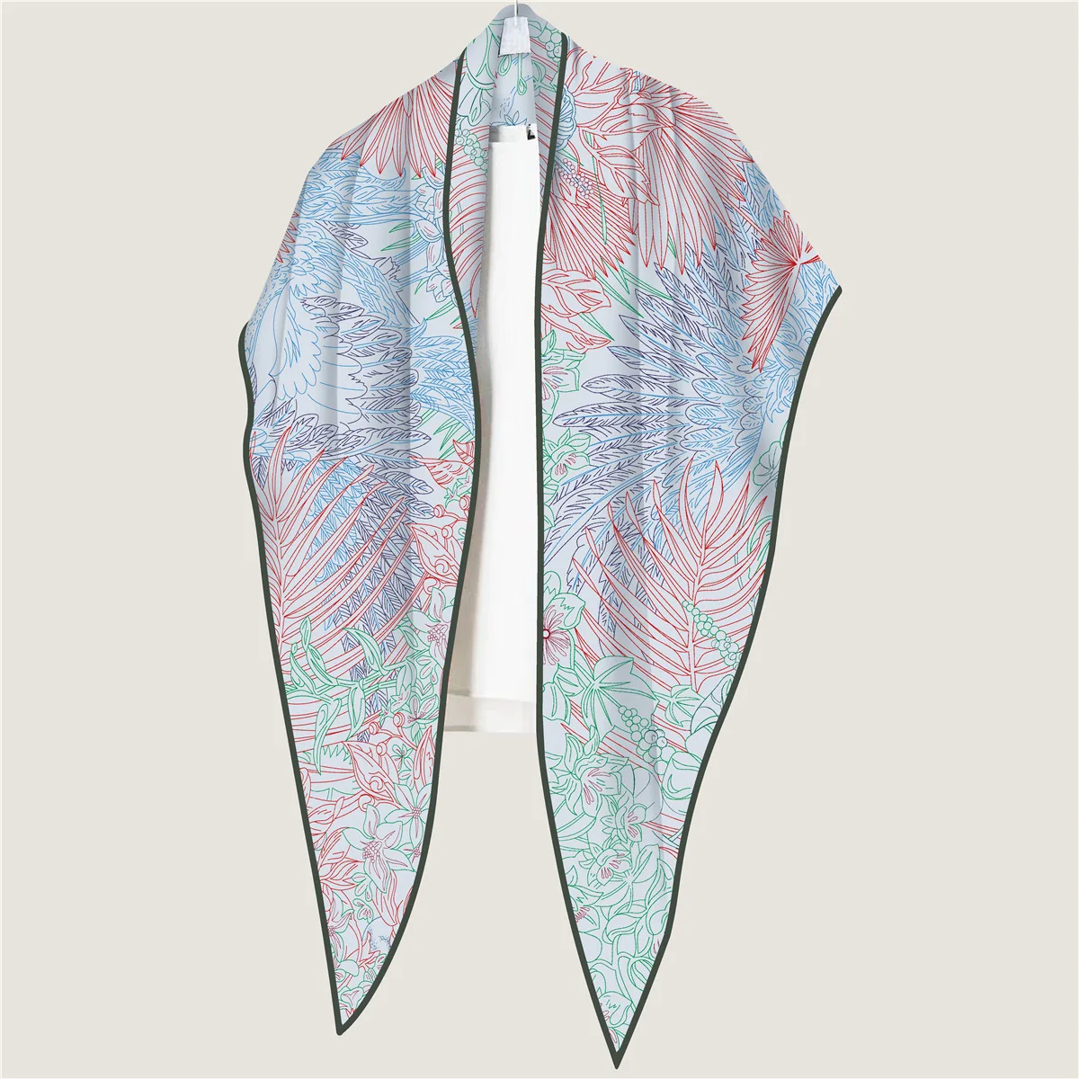 Winter Soft Scarf Triangle Shape luxury Women Accessories Pashmina Handrolled Edge Hijab Woman Luxuri Head Neck Foulard