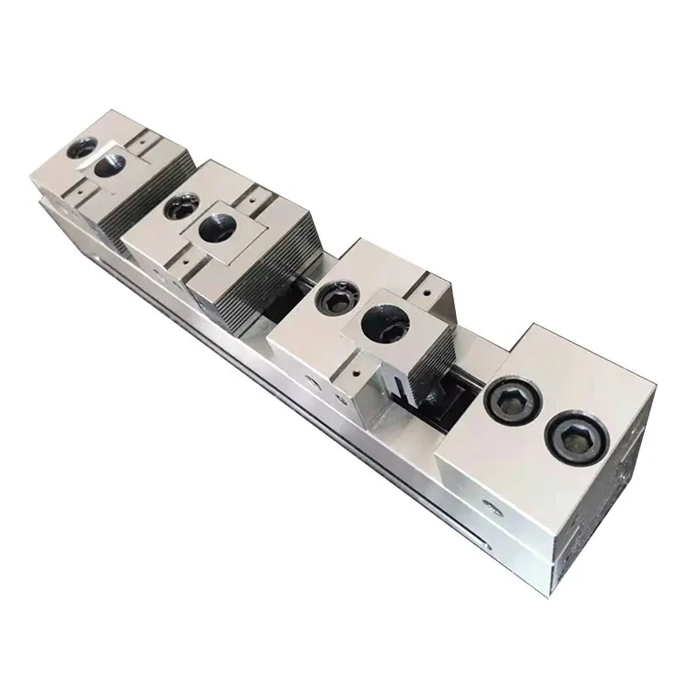 

HT107-75*600 CNC Multi Station Vise With Slide Block For Milling Machine