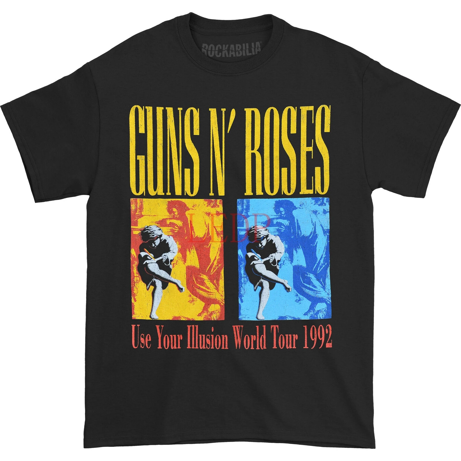 Guns N Roses Use Your Illusion World Tour 1992 Grey T Shirt New Official Reissue