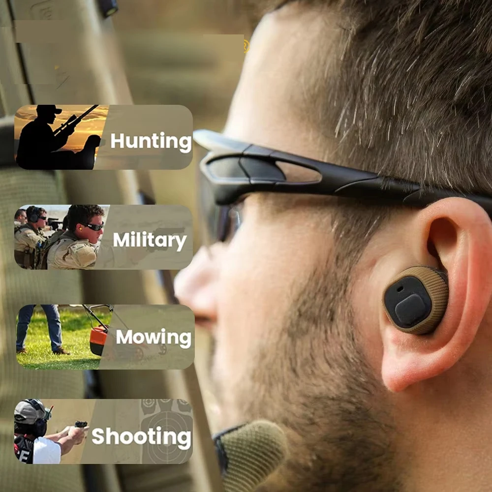 EARMOR M20 電子耳栓 射撃場 狩猟 聴覚保護 イヤホン アクティブノイズキャンセリング イヤーマフ