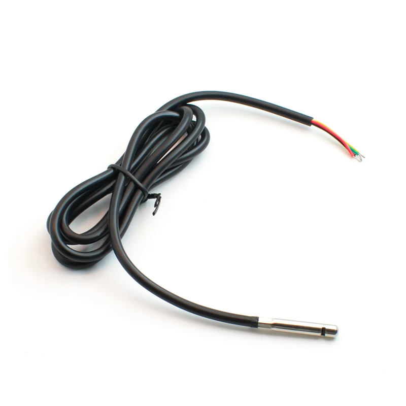 LIZAO SHT20/30/40 Waterproof Temperature Humidity Probe, I2C Digital Sensor Cable for Greenhouse & HVAC Monitoring