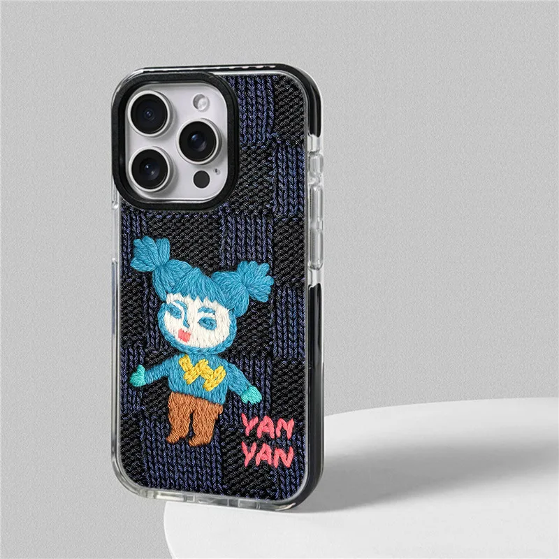 Casing HP Kucing untuk iPhone 17 16 15 14 13 12 11 Pro Max XR 7 8 Plus SE 2020 2022 mini air Soft TPU Anti-Shock Back Cover