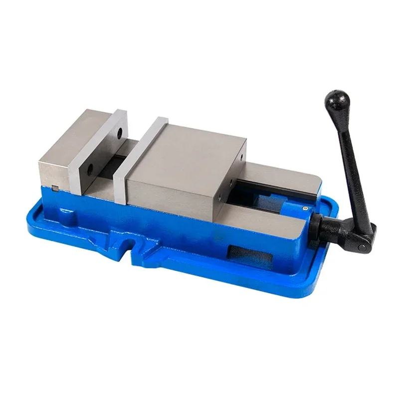 Fixed-angle bench vise, parallel jaw vise, heavy-duty 5-inch high-precision milling machine vise, CNC machine tool fixture