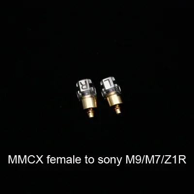 Super Mini MMCX/0.78MM Female 0.78 To Sony M9/M7/Z1R Headphone Conversion Pin Conversion Head Adapter