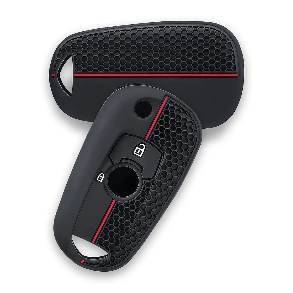 Fashion For Opel Vauxhall Astra K Corsa E Remote Fob Shell Jacket Protector 2015 2016 2017 2018 2019 Silicone Car Key Case Cover
