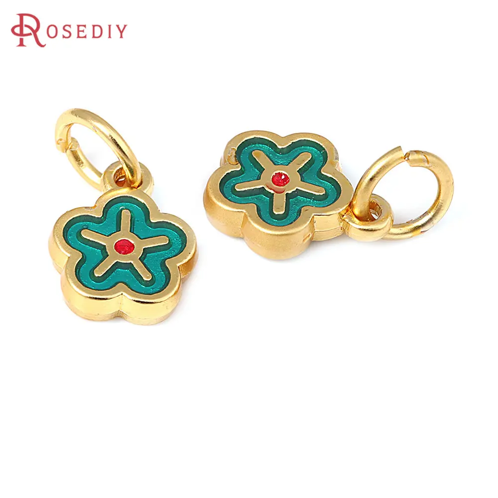 5 sztuk matowy złoty kolor mosiądz specjalny Vintage Nepalski styl dzwonek kwiat cukierki Charms wisiorki materiały do wyrobu biżuterii ustalenia