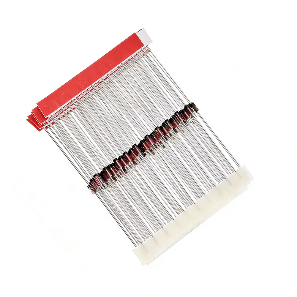 100pcs 0.5W Zener diode 500MW DO-35 1/2W BZX55C 2.4V 2.7V 3V 3.3V 3.6V 3.9V 4.3V 4.7V 5.1V 5.6V 6.2V 6.8V 7.5V 8.2V 9.1V 10V