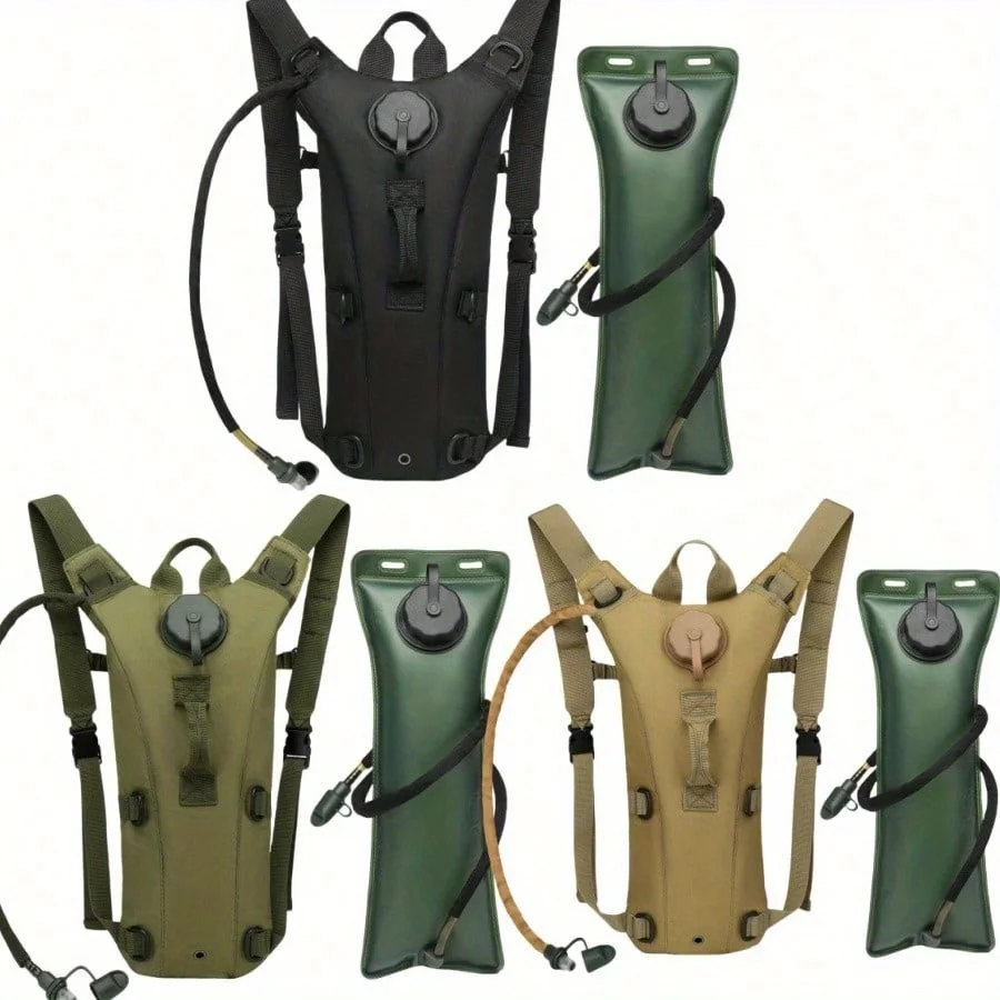 

Tactical Outdoor Water Bag 3L Drinking Water Bag Shoulder Bag Backpack Mountaineering Sports Travel Cycling