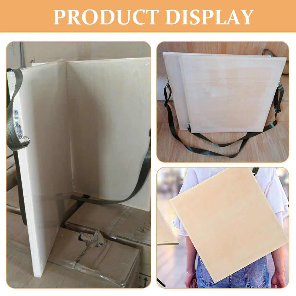 Sketch Wood Drawing Portable Art Board With Storage Drawer Lightweight Drafting Board For Outdoor Sketching Practice