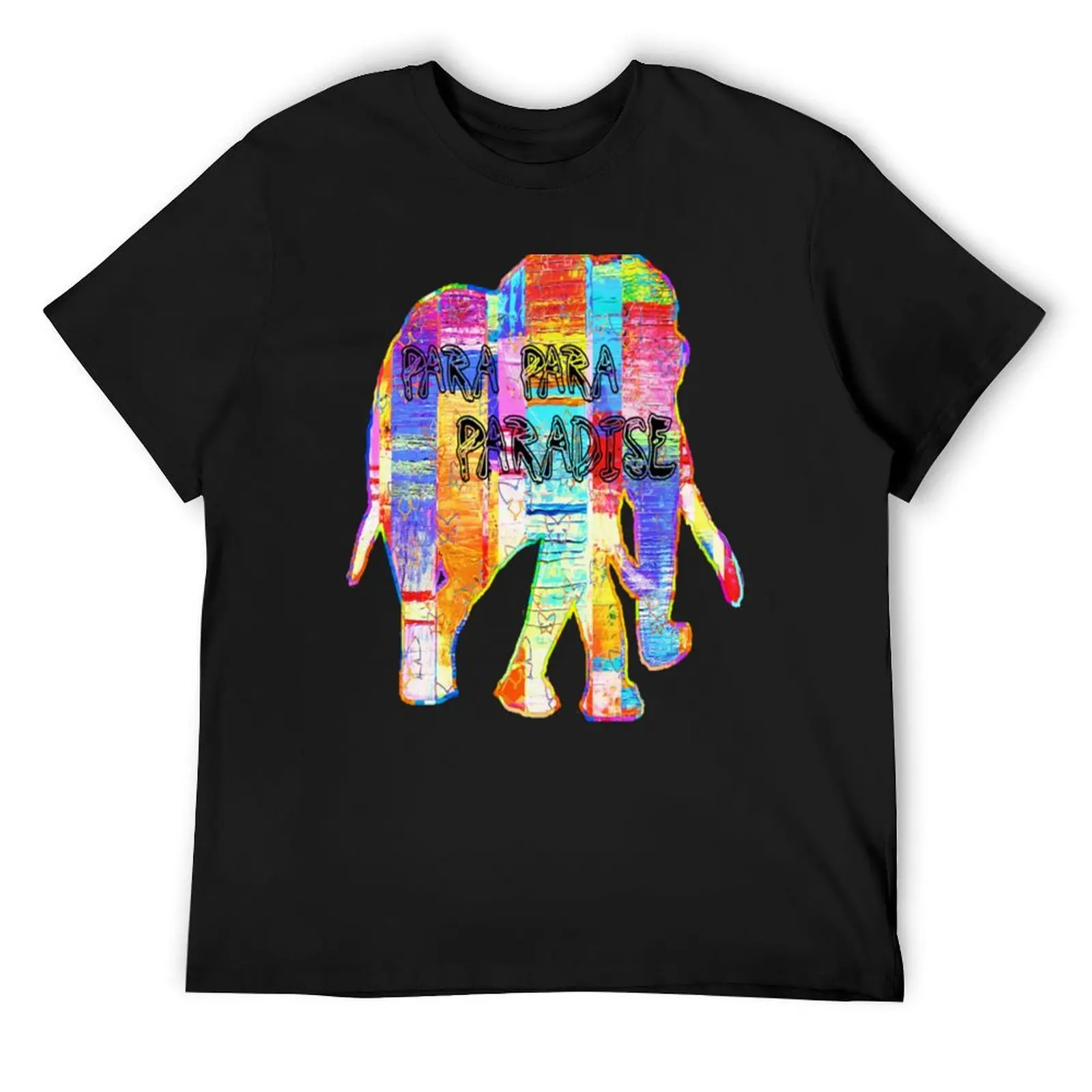 

Para Para Paradise Para Paradise Elephant T-Shirt custom t shirt rapper graphic tees t shirt men 100℅ cotton