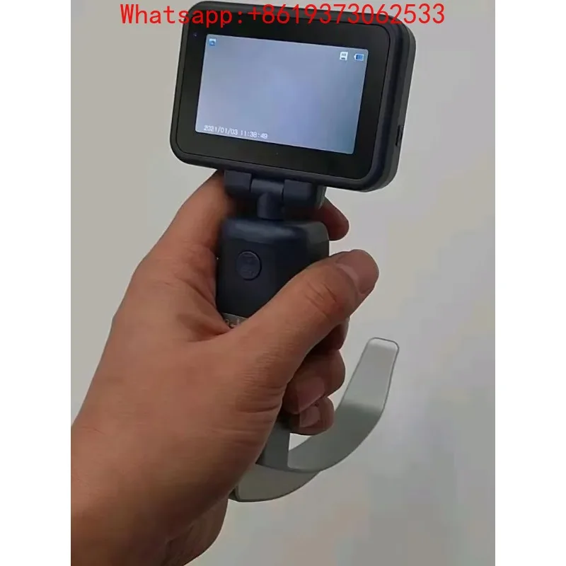 

Цифровой портативный HD-видеоларингоскоп с 7 опциональными лезвиями, многоразовые и дезинфицируемые лезвия из нержавеющей стали