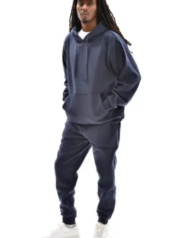 2025 남성용 브러시 팬츠 솔리드 컬러 캐주얼 편안한 편안한 핏 신축성 있는 허리 부드러운 원단 streetwear 멀티 사이즈 빠른 배송 Best5