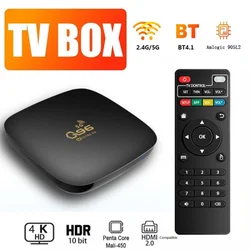 Dispositivo de TV inteligente Q96, decodificador con Android 11,1, cuatro núcleos, Bluetooth 4,1, S905L2, 2,4G, 5G, WiFi Dual, reproductor multimedia 4K para cine en casa, 8GB, 128GB, Iptv