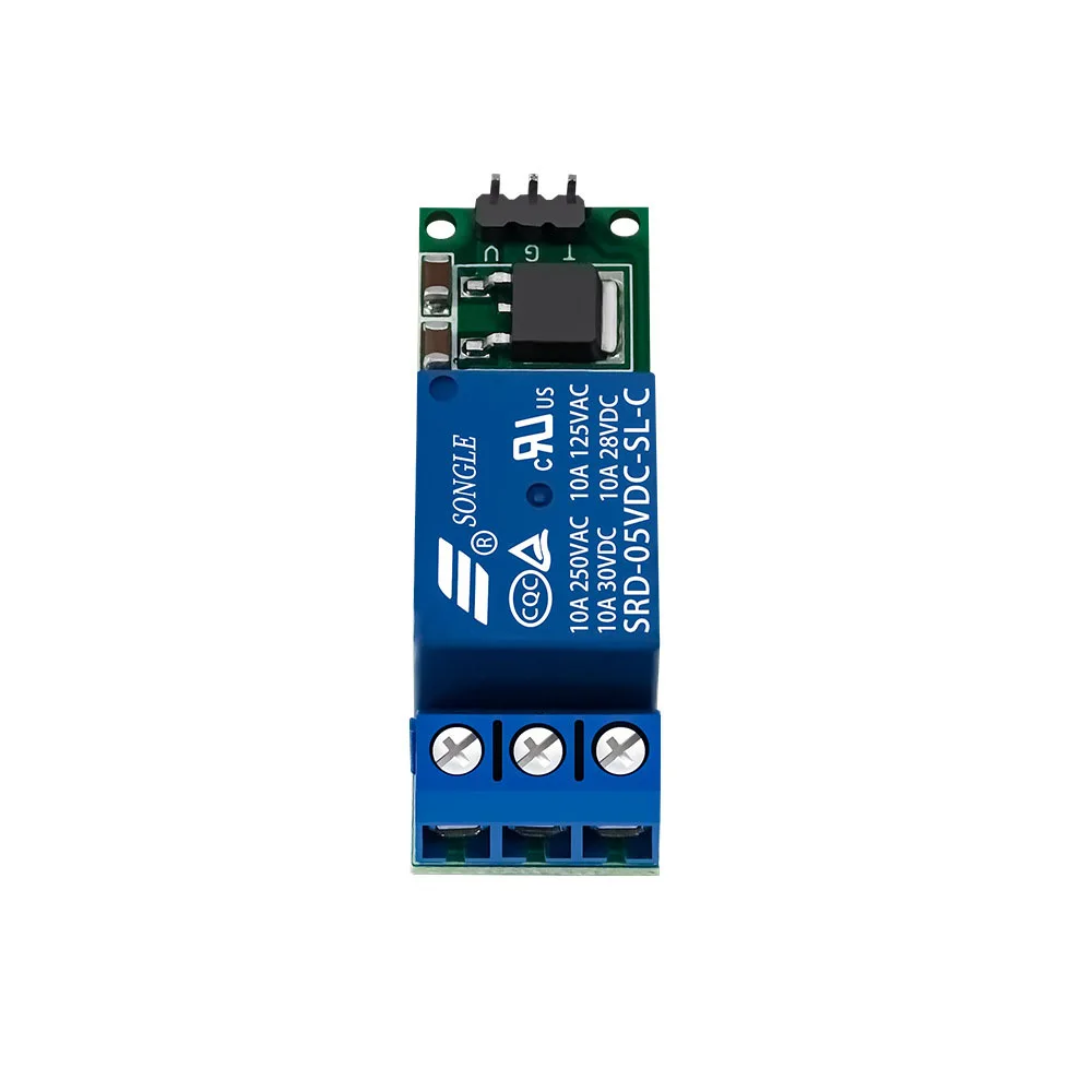 DC 6-24V Flip-Flop Latch Relay Module Bistable Self-locking Switch Low pulse trigger Board 1 Channel Relay Module for Arduino