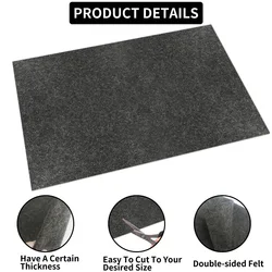 Oil Mat Oil Absorbent Garage Floor Mat Mechanic Pad Oil Drip Mat For Under Car