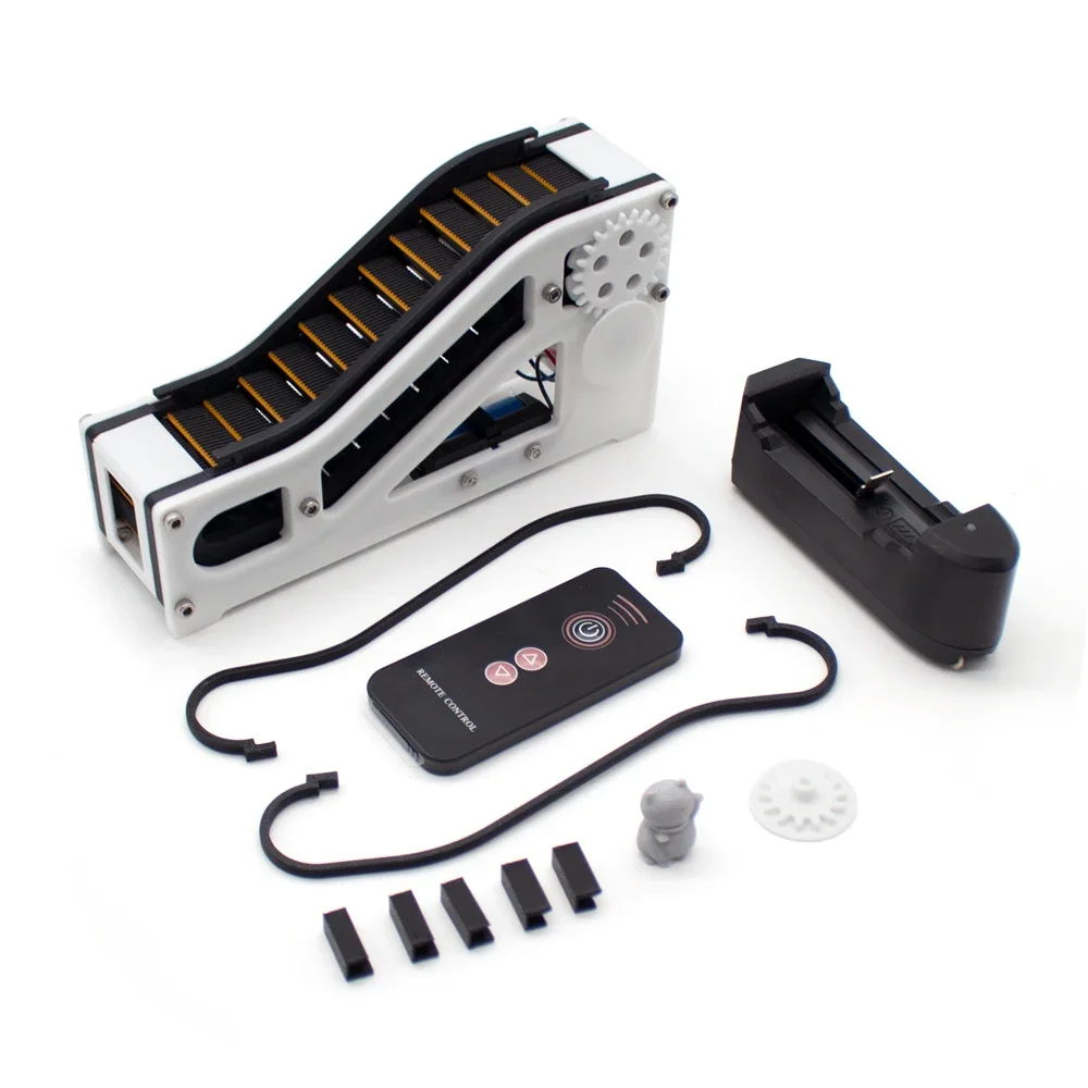 

3D Printing Electric Escalator Wireless Control Escalator Model DIY STEM Elementary Education Scientific Experiments Device