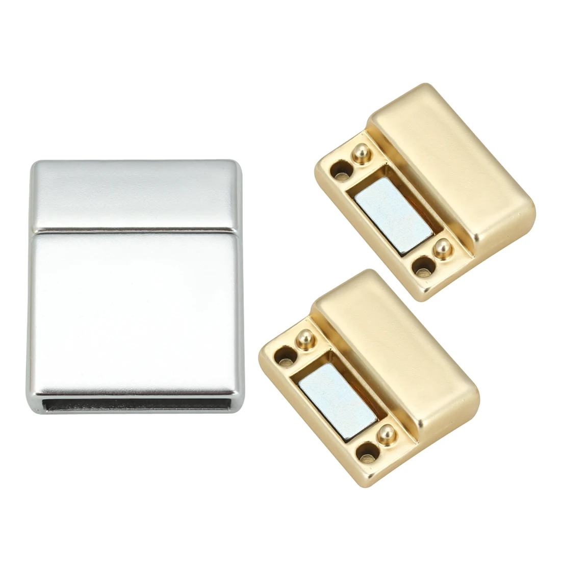 Lot de 5 à 10 fermoirs magnétiques en alliage pour cordon en cuir, connecteurs pour la fabrication de bijoux DIY, accessoires pour bracelets