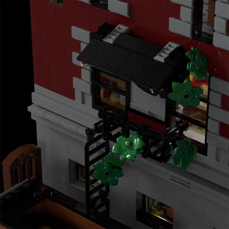 Street View Moc Building Block Workshop and Jazz Club Model Technology Brick DIY Assembly Modular Construction Toy Holiday Gifts