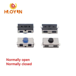 ă10PCSăNormally Open 4X6X2.5H 2P SMT 12V 0.5A 3X6X2.5MM Normally Closed Push Button Switch Micro Tact Touch Switch Metal Tactile