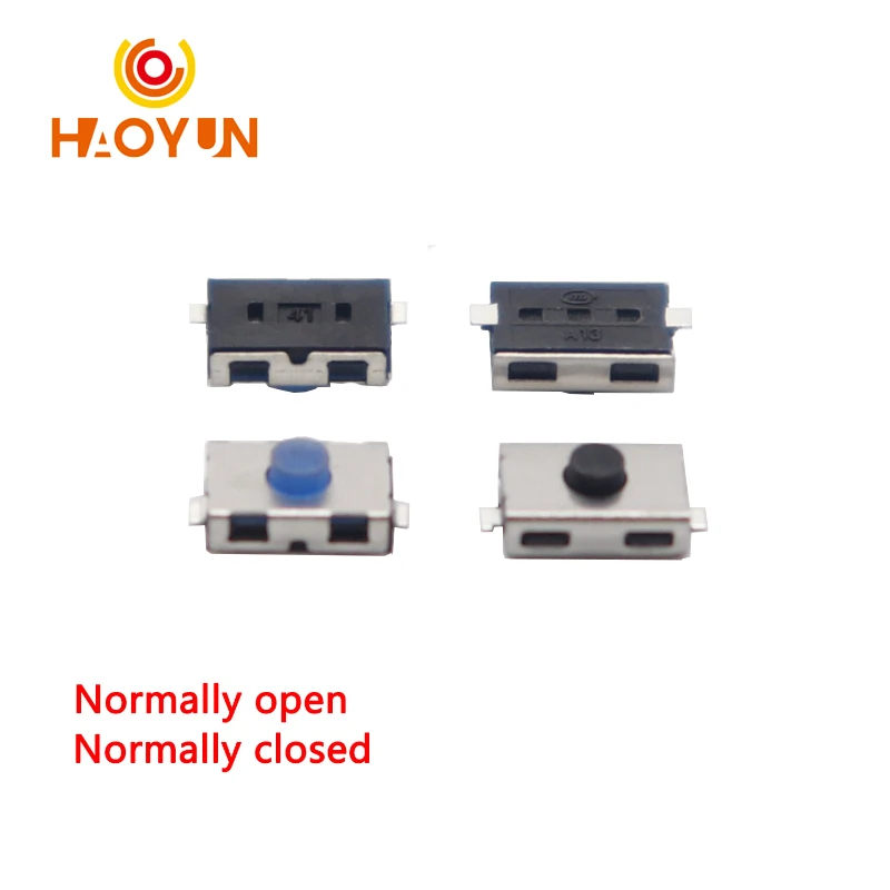 【10PCS】Normally Open 4X6X2.5H 2P SMT 12V 0.5A 3X6X2.5MM Normally Closed Push Button Switch Micro Tact Touch Switch Metal Tactile