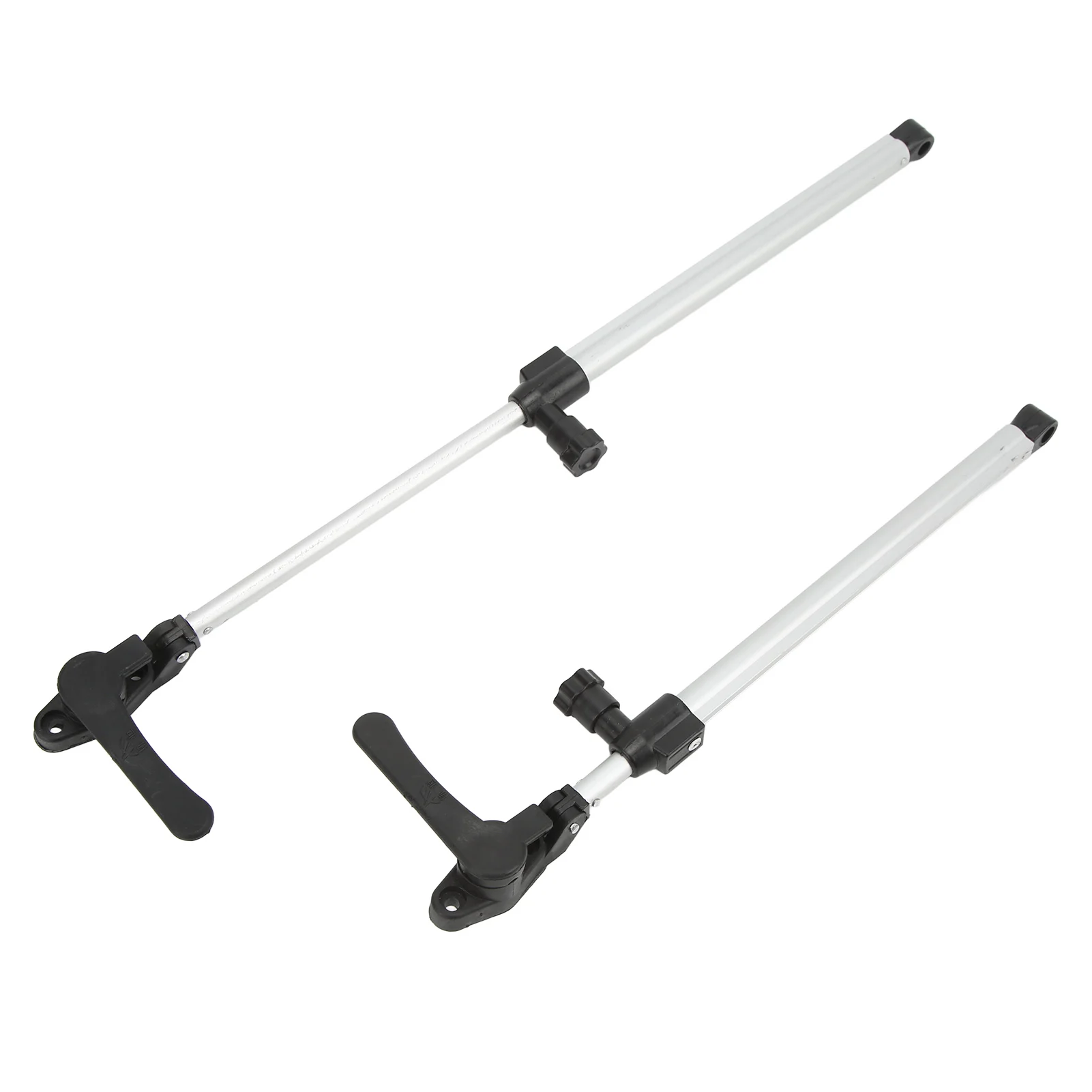 2pcs RV Caravan Window Lift Strut Support Rod 310‑435mm Telescopic Aluminium Alloy Stable Support for Motorhome Camper Trailer