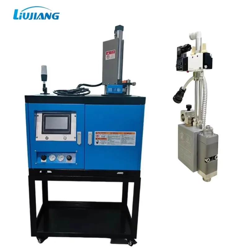 2026 HOT Continuous hot melt glue application system high precision glue spray nozzle hot melt adhesive extrusion
