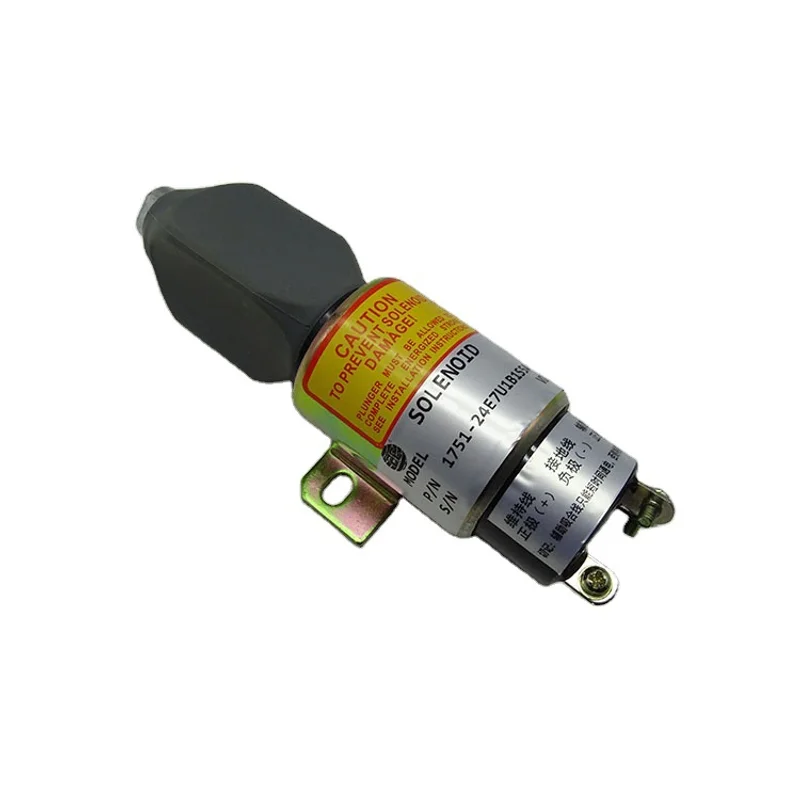 

Flameout Switch 1751-24e7u1b1s5a 24v Flameout Solenoid Valve Excavator Parts