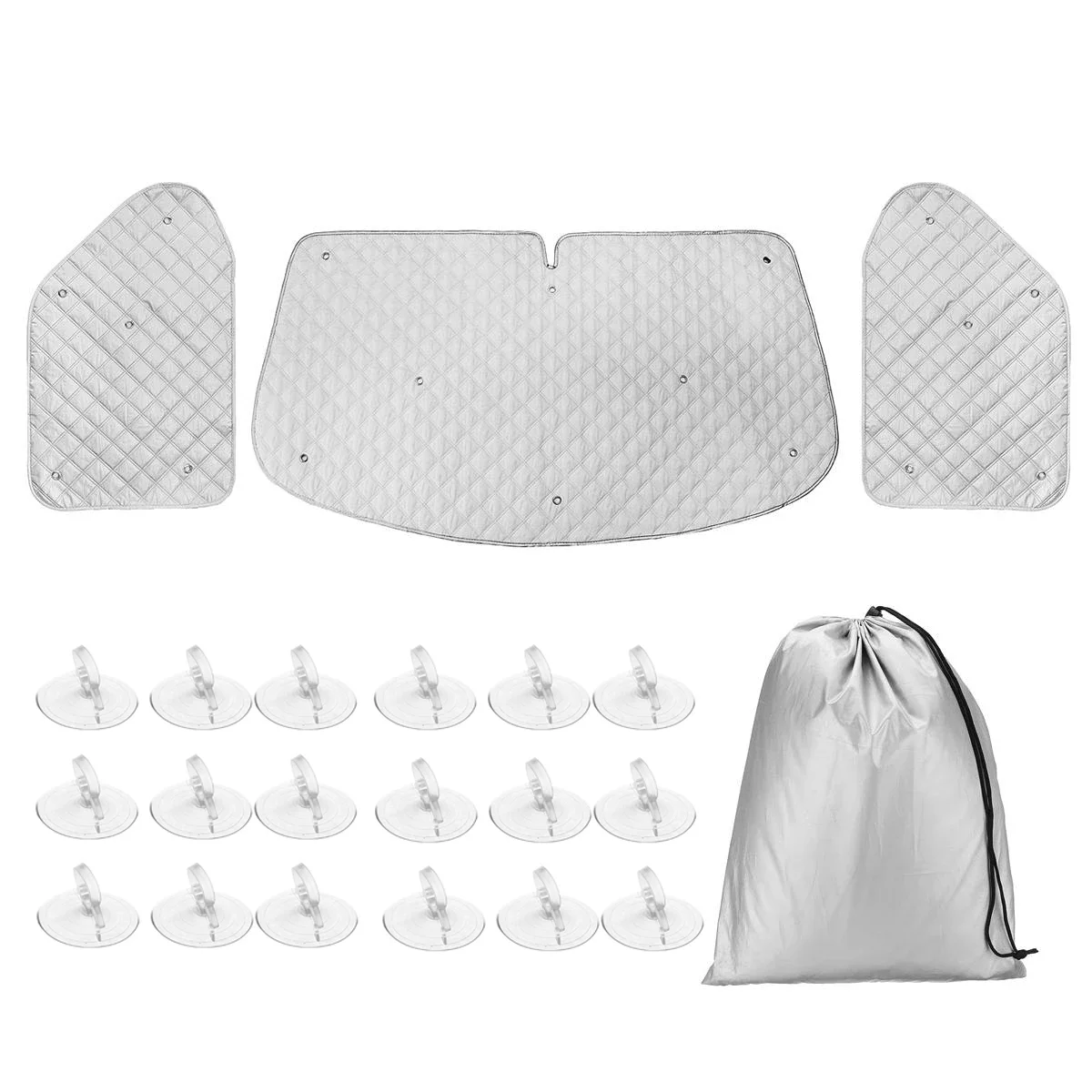 Internal Thermal Windshield Cover Blind Lifting Window Sunshade Sun Visor For VW T4 1990-2003 Car Interior Sunshade Accessories view 2
