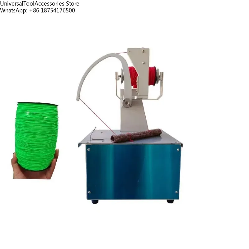 Elastic Cord Binding Machine, 1-Second Slip Knot, Does Not Damage Books, Cards, Noodles, Paper Boxes, Adjustable Tension,