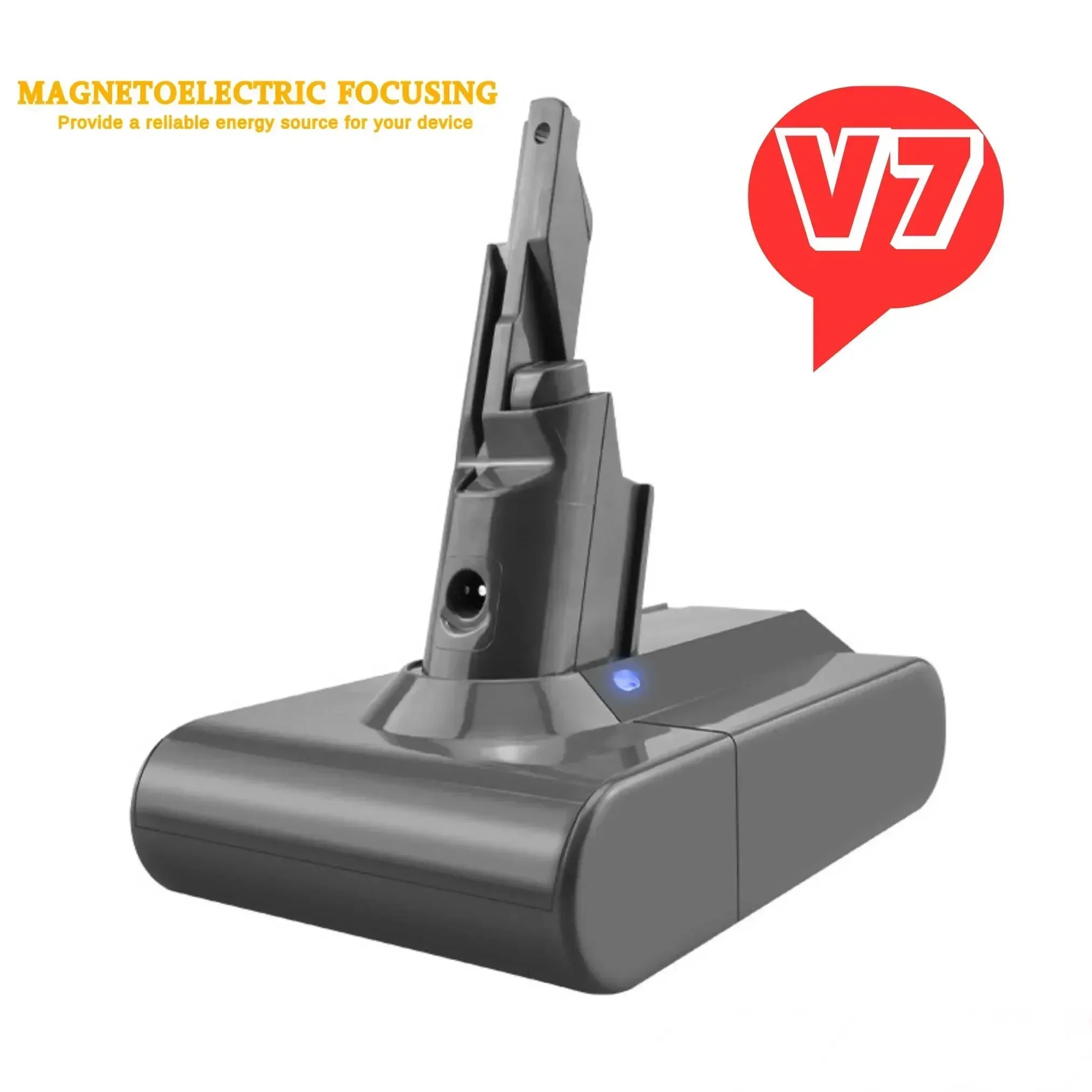 New Applicable V7 Battery 21.6V Cordless Vacuum Cleaner Accessories Power Backup Li-ion Battery Pack 12800mAh 10C Cell Assembly