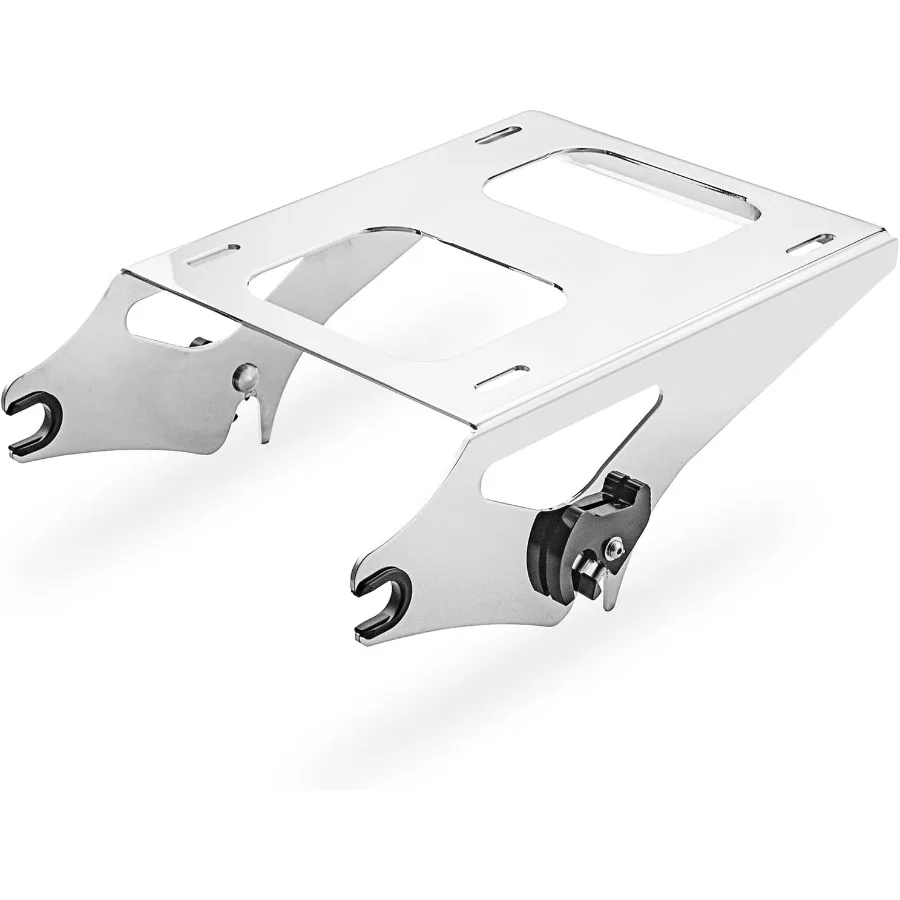 

Съемная стойка для багажника Tour Pack, совместимая с Harley Touring Road King Electra Road Street Glide 20142025, хромированная безопасность