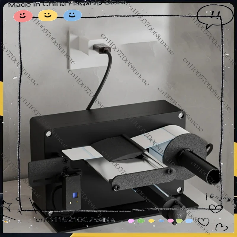 Automatic Label Dispenser Machine with Infrared Sensor for Multi-Row Adhesive Paper Stripping