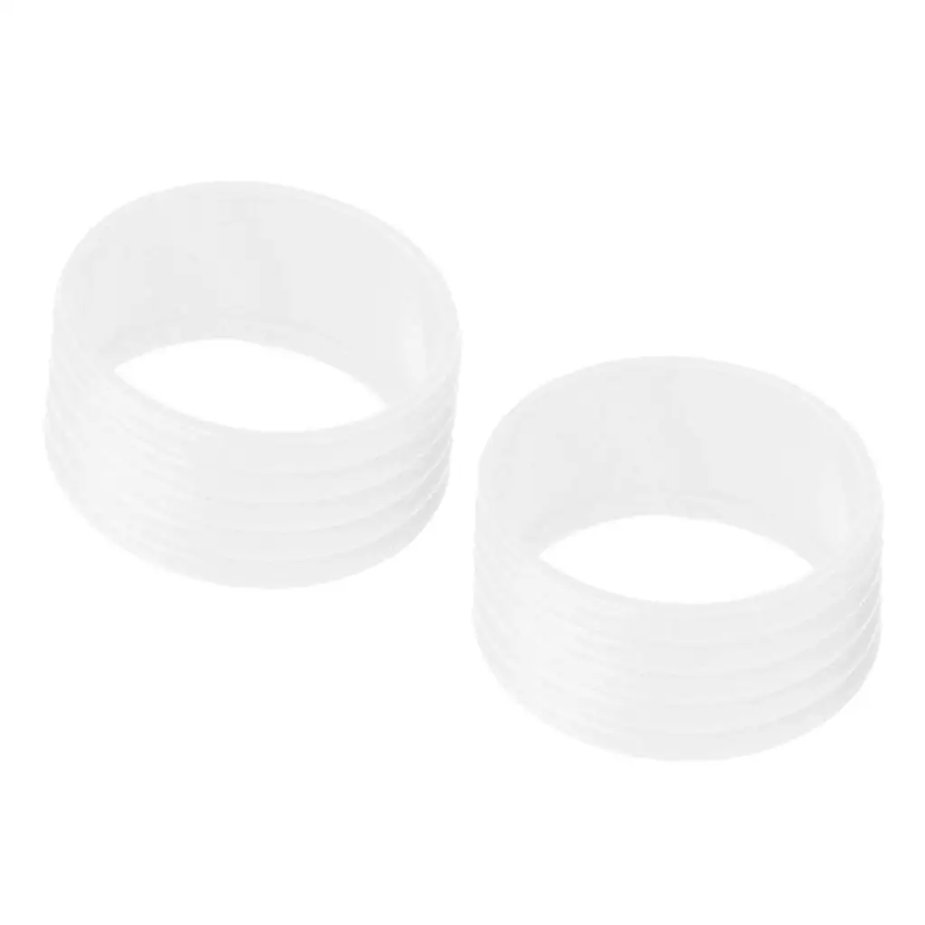 of 2 2.5cm Tennis Racket Handle Sealed Loop Wrap Wrapper Ends