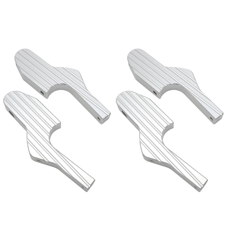 4X Scooter Foot Rests Passenger Foot Pegs Extensions Extended Footpegs For Vespa GT GTS GTV 60 125 150 200 250 300 300Ie