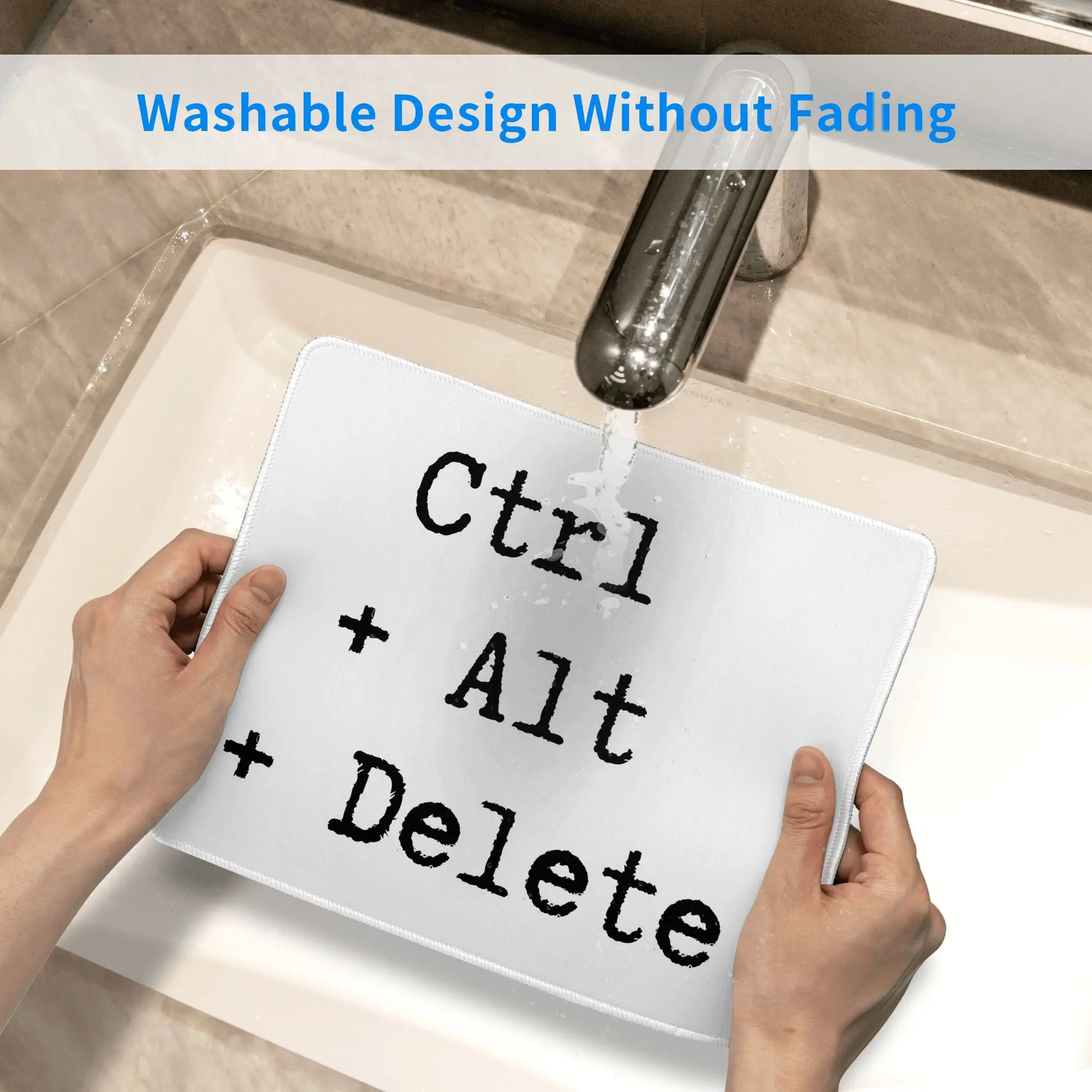 Ctrl + Alt + Удаление коврика для мыши Компьютерная клавиатура Коврик для мыши Игровой ПК Ноутбук Настольный коврик Офисные аксессуары Настольные коврики