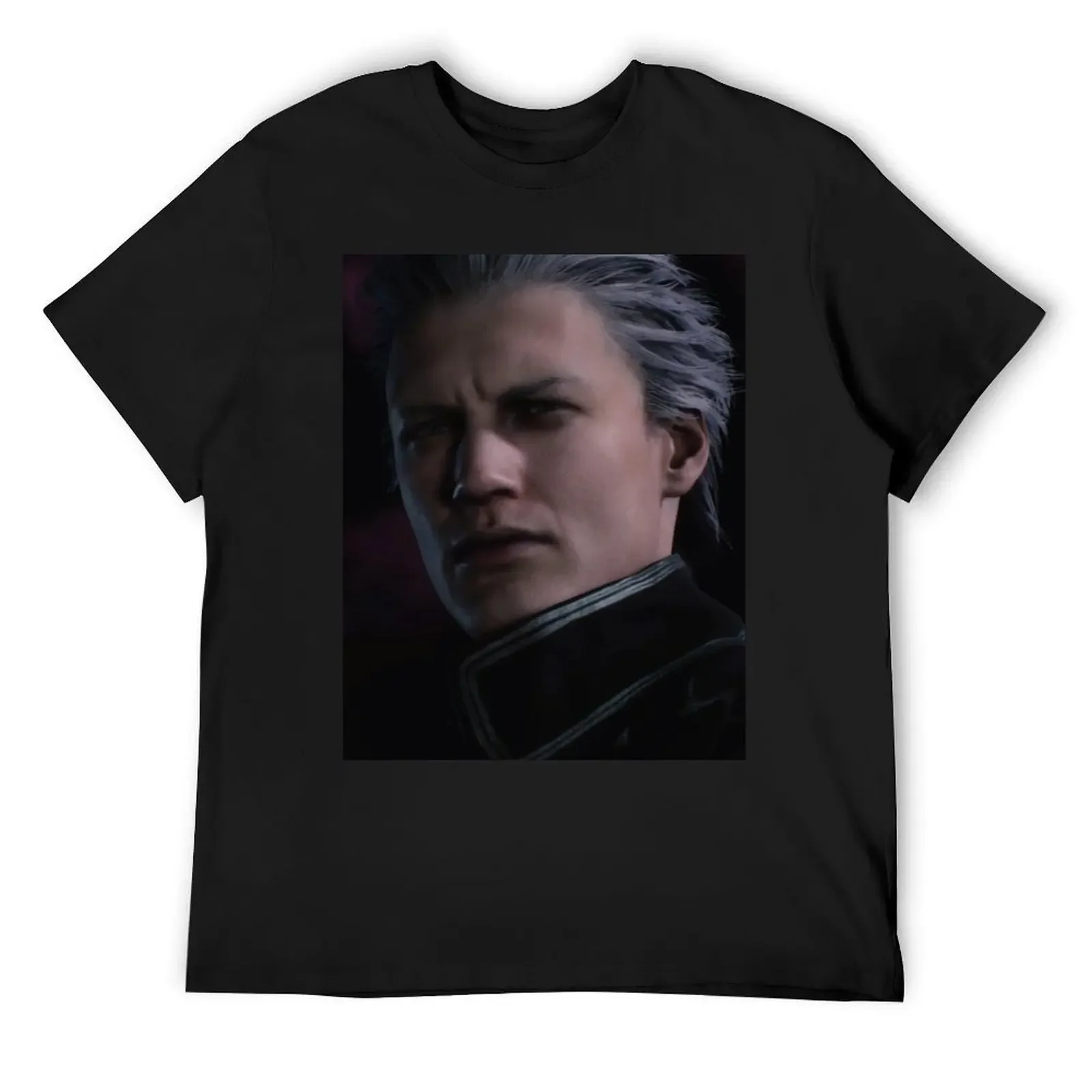 The Legendary Son of Sparda: Vergil T-Shirt plain anime clothes oversized graphic tee rapper graphic tees mens workout shirts