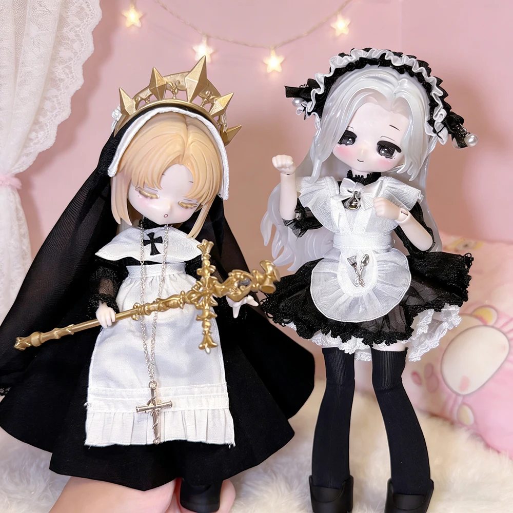 

Коллекционная шарнирная кукла BJD серии No Symptoms 1/12 в слепой коробке, с подвижными суставами, игрушка-сюрприз, подарок для девочки, милая коллекционная фигурка