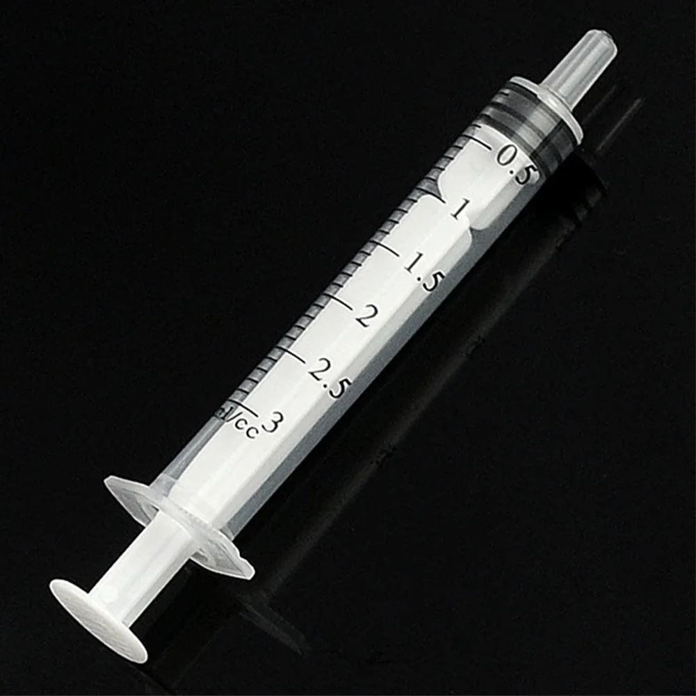 Without Needle! 3ML Plastic With OPP Bag Analyze Disposable Measuring Syringe Injectors Ink Pets Feeding Syringes Kithchen Tool