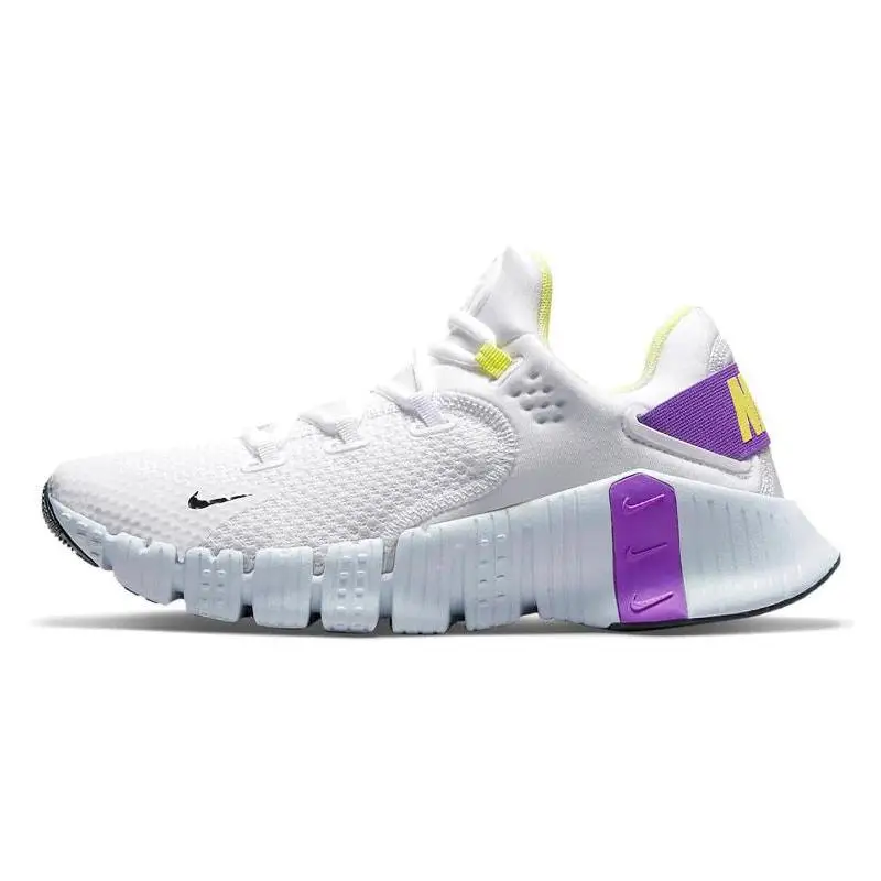 Nike Free Metcon 4 White Wild Berry Women's Sneakers shoes CZ0596-157 With Original Box