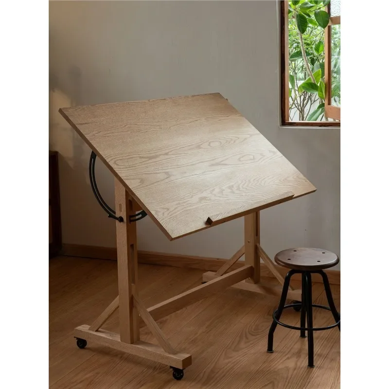 Drawing table Studio drawing table rotatable surface drawing table