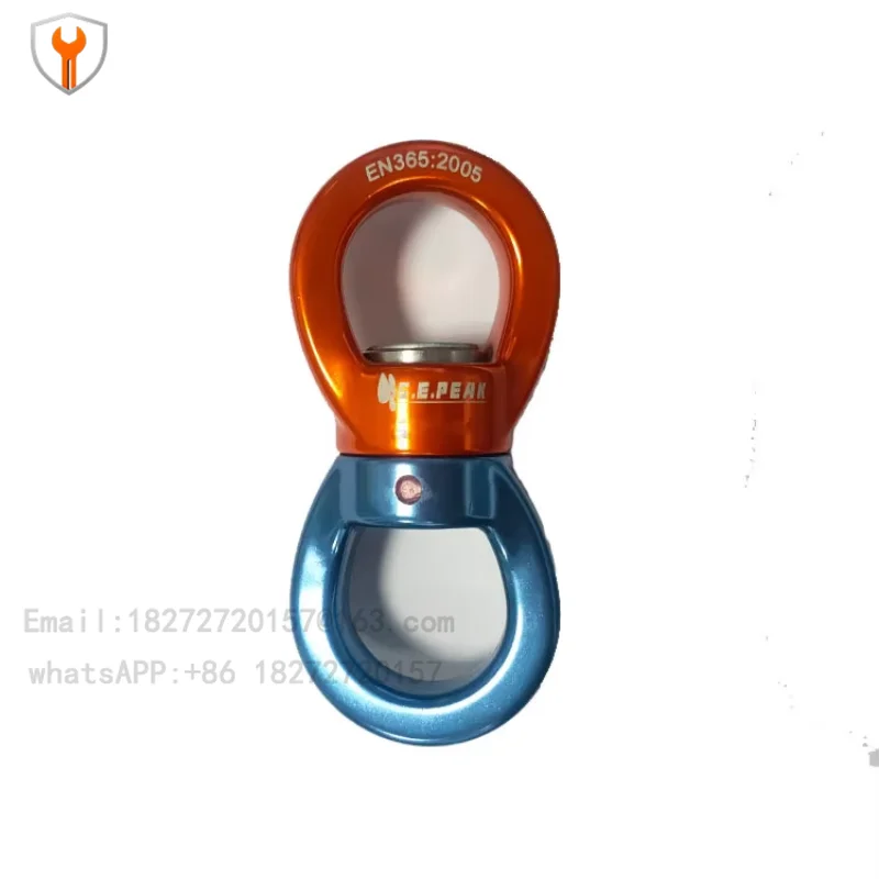 2PCSfrom 35 kN Aluminium Swing Rotary Climbing Swing 360 Rotary Safety Belts and Accessories