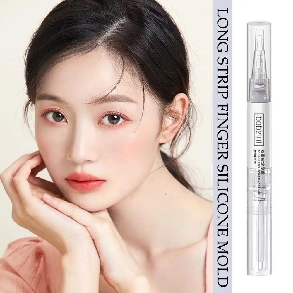 5ml Long-acting Invisible Double Eyelid Shaping Cream Big Fold Glue Stretch Lifting Transparent Long Eyelid Lift Lasting J9K4