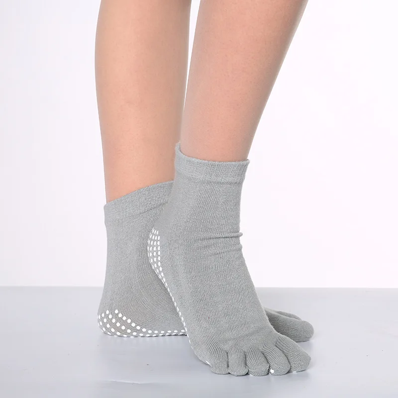 Five Fingers Yoga Socks Non-slip Professional Training Long Socks