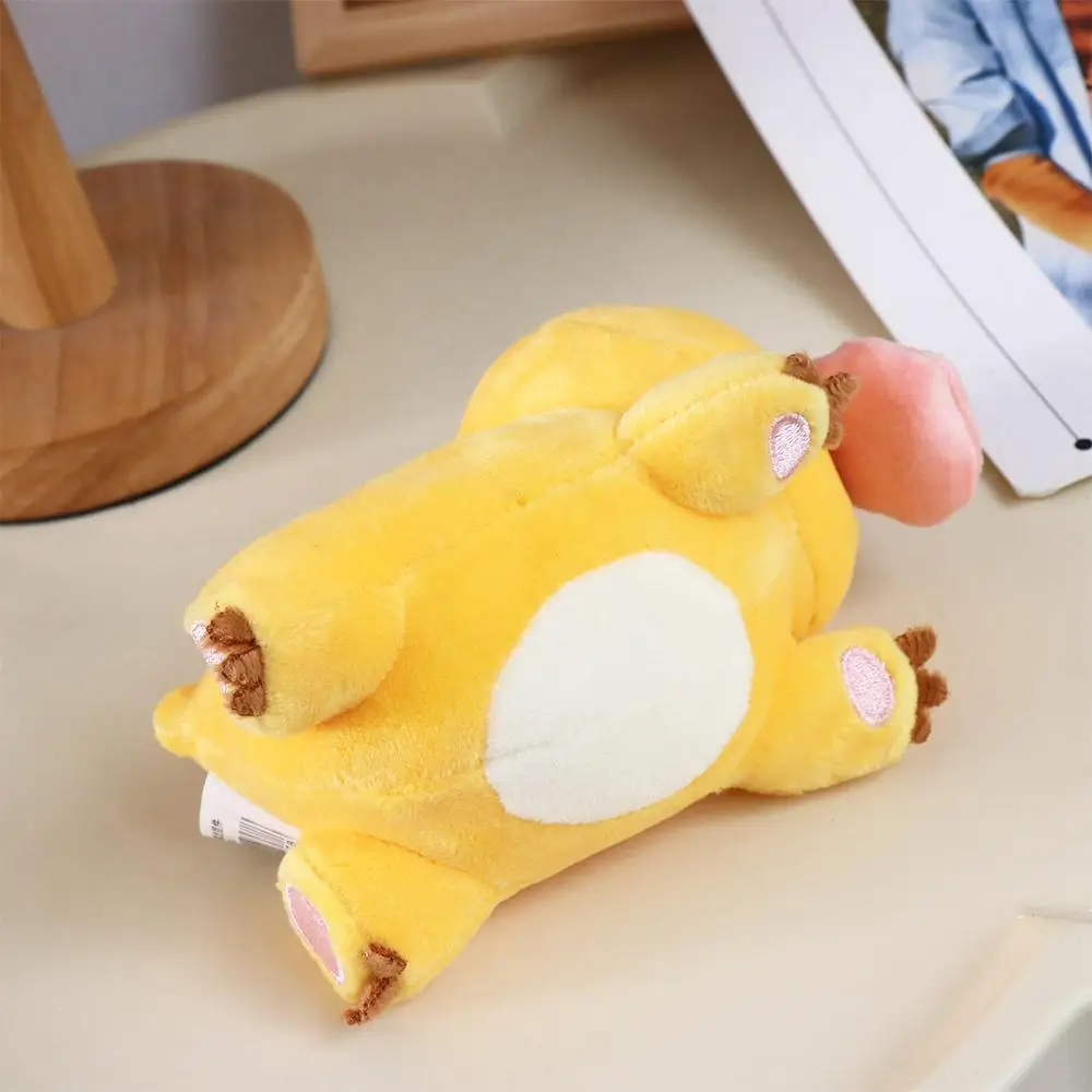 Plush Big Tongue Milk Dragon Plush Pendant Cartoon Magnetism Kissing Milk Dragon Keychain Creative Funny Valentine's Day Gift