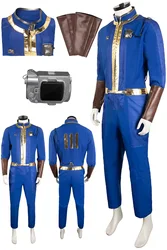 Survivor No. 111 Cosplay Fantasia Suits Game Radiation Costume Disguise Male Fantasy Halloween Carnival Party Clothes