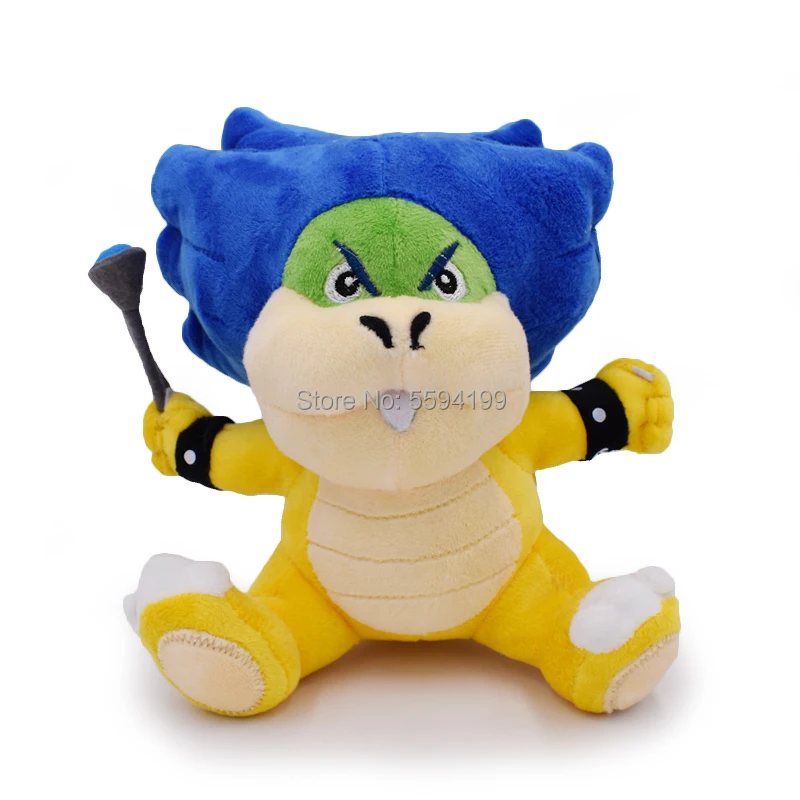 24Styles Broser JR Kubah Koopa Dragon Bowser Waluigi Wario Lemmy Morton Roy Bully Wendy Iggy Ludwig Larry Plush Toys