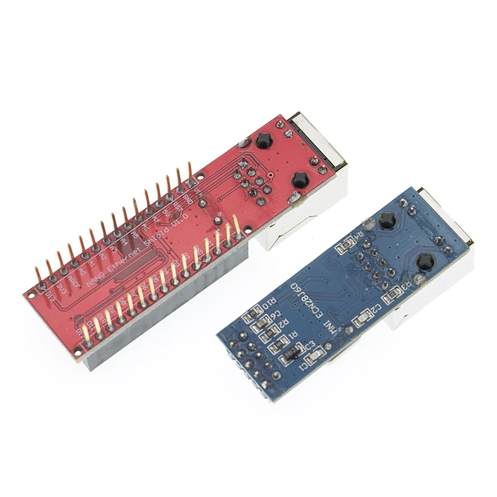 1pcs Mini ENC28J60 Ethernet Shield/Ethernet Shield For Nano SPI interface LAN network module Ethernet module