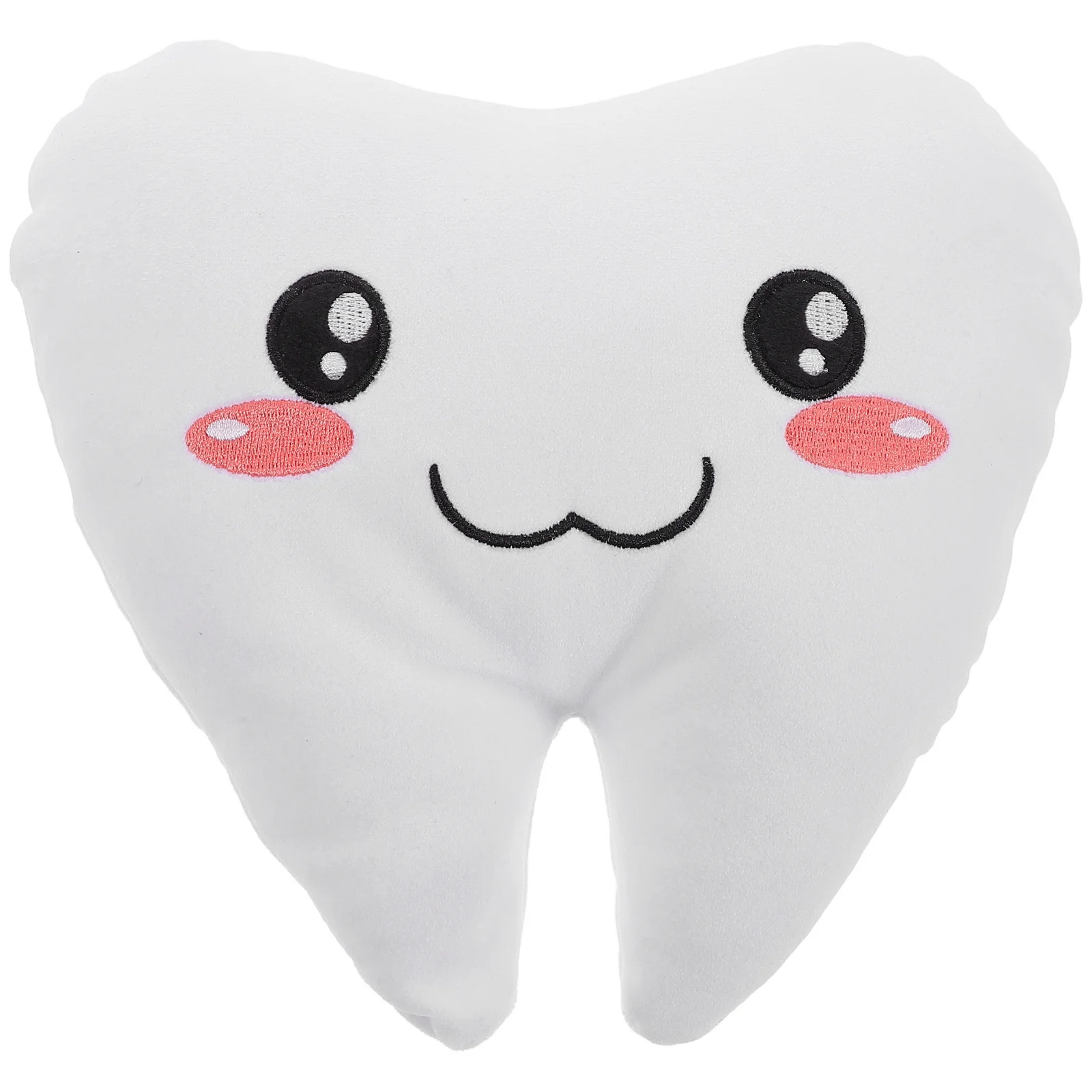 Dental Pillow Decorative Throw Pillows Tooth for Toddlers Keepsake Cute Girls Soft Plush Bed Office